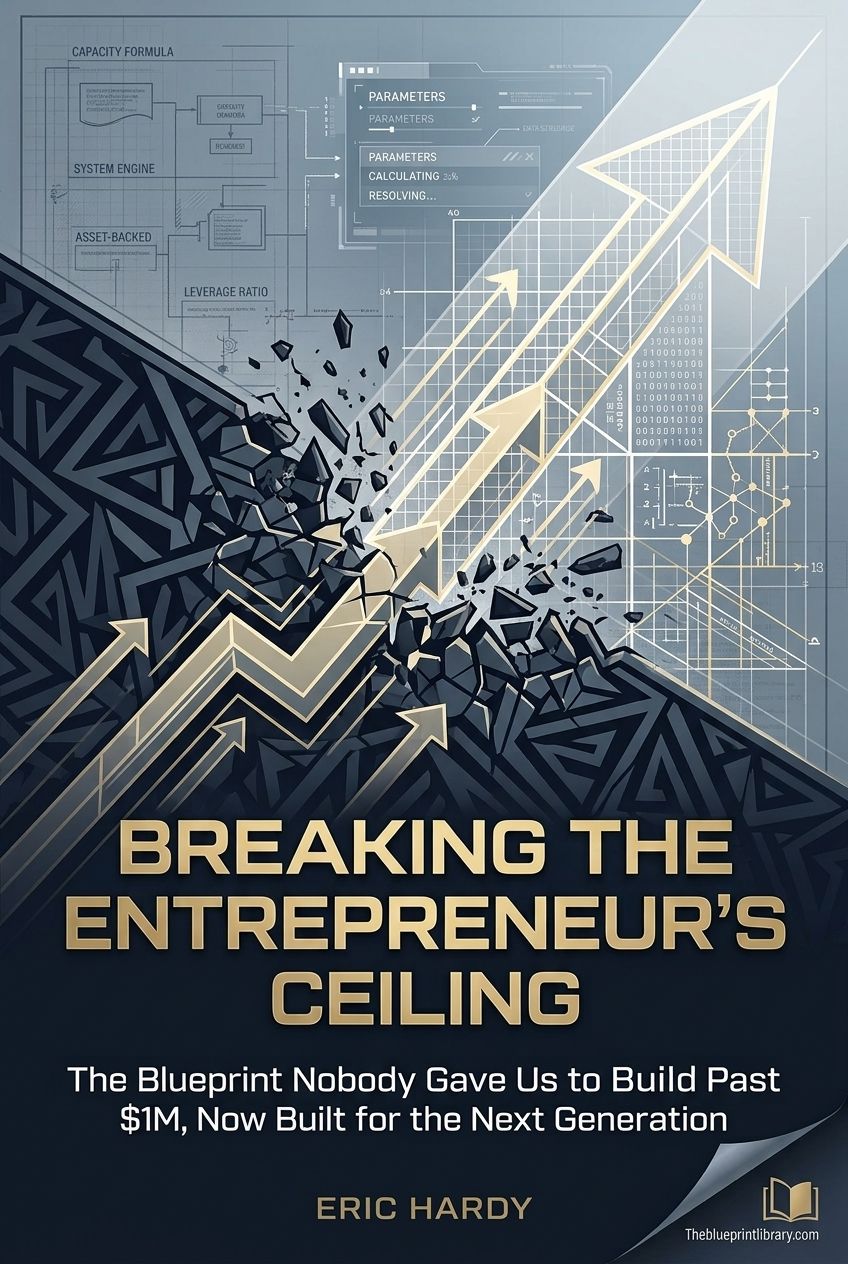 Cover artwork for “Breaking the Entrepreneur’s Ceiling”